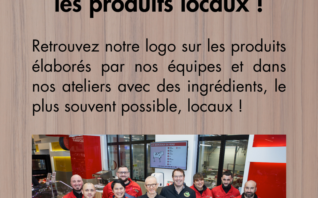 Nouvelle communication dans le bac à viande au Leclerc Saint Brandan ! Les éleveurs et les bouchers son à l'honneur !