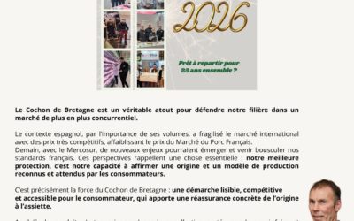Nouvelle Année 2026 pour Le Cochon de Bretagne